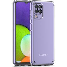 Pilanix Samsung Galaxy A22 4G Ultra Korumalı Şeffaf Coss S Kılıf