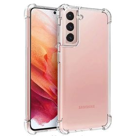 Pilanix Samsung Galaxy S21 Ultra Korumalı Şeffaf Antishock Kılıf
