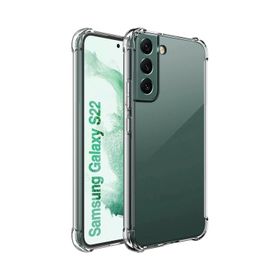 Pilanix Samsung Galaxy S22 Kamera Korumalı Şeffaf Antishoc Kılıf