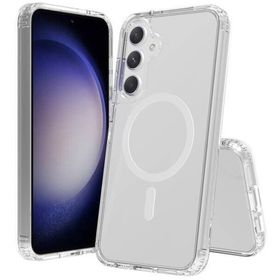 Pilanix Samsung Galaxy S23 FE Ultra Korumalı Şeffaf Magsaf Kılıf
