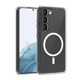 Pilanix Samsung Galaxy S23 Plus Ultra Korumalı Şeffaf Mags Kılıf