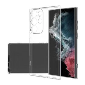 Pilanix Samsung Galaxy S23 Ultra Ultra İnce Şeffaf Silikon Kılıf