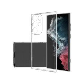 Pilanix Samsung Galaxy S23 Ultra Ultra İnce Şeffaf Silikon Kılıf
