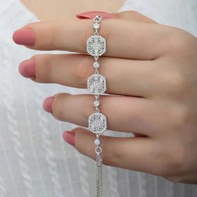 Pilelistore 925 Ayar Gümüş Baget Kadın Bileklik