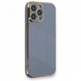 pilelistore iPhone 13 Pro Max Volet Mavi Silikon Kılıf
