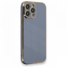 pilelistore iPhone 13 Pro Max Volet Mavi Silikon Kılıf