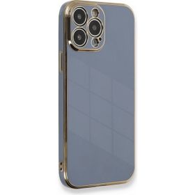 pilelistore iPhone 13 Pro Max Volet Mavi Silikon Kılıf