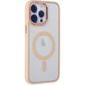 pilelistore iPhone 14 Pro Max Room Magneticsafe Pudra Silikon Kılıf