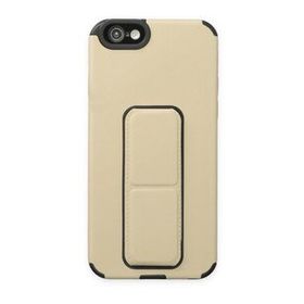 pilelistore iPhone 6 Mega Standlı Gold Silikon Kılıf