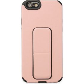 pilelistore iPhone 6 Mega Standlı Pudra Silikon Kılıf
