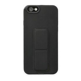 pilelistore iPhone 6 Mega Standlı Siyah Silikon Kılıf