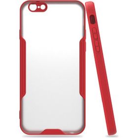 pilelistore iPhone 6 Platin Kırmızı Silikon Kılıf