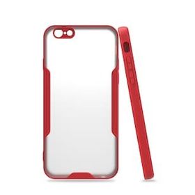 pilelistore iPhone 6 Platin Kırmızı Silikon Kılıf