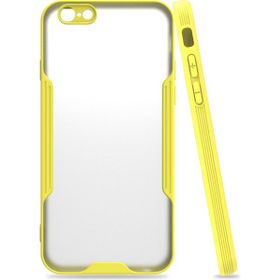 pilelistore iPhone 6 Platin Sarı Silikon Kılıf