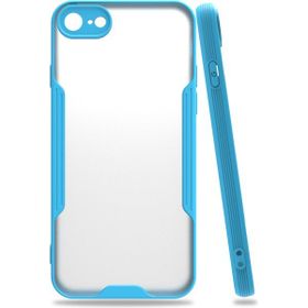 pilelistore iPhone 7 Platin Mavi Silikon Kılıf