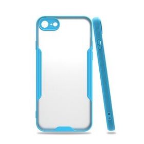 pilelistore iPhone 7 Platin Mavi Silikon Kılıf
