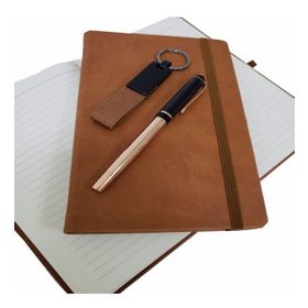 pilelistore Özel Taba Vip Kalem Defter Anahtarlık Set