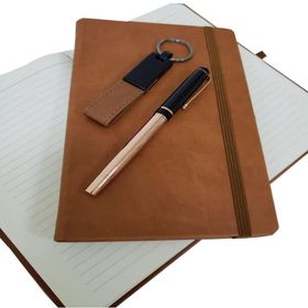 pilelistore Özel Taba Vip Kalem Defter Anahtarlık Set