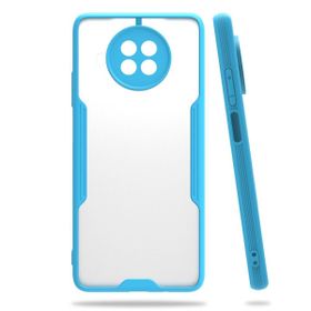 pilelistore Platin Silikon Mavi Xiaomi Mi 10T Lite Kılıf