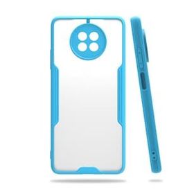 pilelistore Platin Silikon Mavi Xiaomi Mi 10T Lite Kılıf