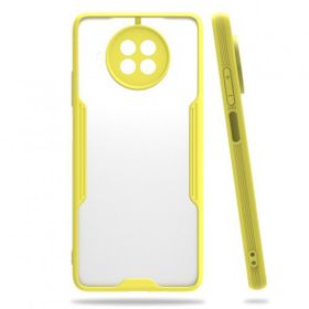 pilelistore Platin Silikon Sarı Xiaomi Mi 10T Lite Kılıf