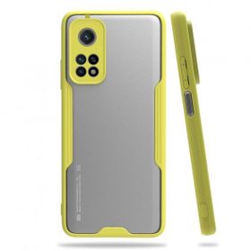pilelistore Platin Silikon Sarı Xiaomi Mi 10T Pro Kılıf