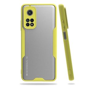 pilelistore Platin Silikon Sarı Xiaomi Mi 10T Pro Kılıf