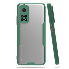 pilelistore Platin Silikon Yeşil Xiaomi Mi 10T Pro Kılıf