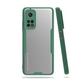 pilelistore Platin Silikon Yeşil Xiaomi Mi 10T Pro Kılıf