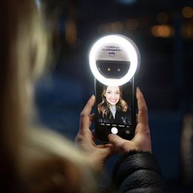 pilelistore Şarjlı Selfi Öz Çekim Işığı