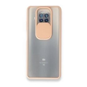 pilelistore Xiaomi Mi 10T Palm Buzlu Kamera Sürgülü Silikon Pembe Lite Kılıf