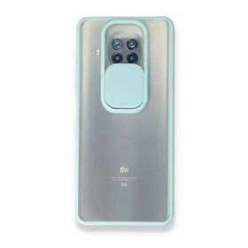 pilelistore Xiaomi Mi 10T Palm Buzlu Kamera Sürgülü Silikon Turkuaz Lite Kılıf
