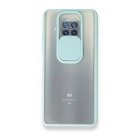 pilelistore Xiaomi Mi 10T Palm Buzlu Kamera Sürgülü Silikon Turkuaz Lite Kılıf