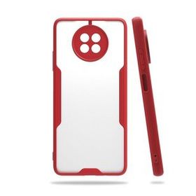 pilelistore Xiaomi Mi Platin Silikon Kırmızı 10T Lite Kılıf