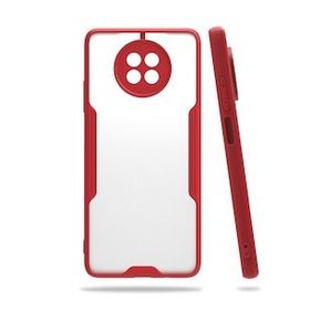 pilelistore Xiaomi Mi Platin Silikon Kırmızı 10T Lite Kılıf
