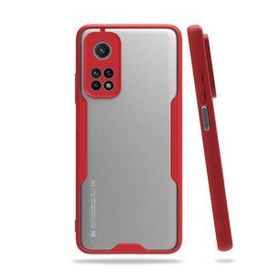 pilelistore Xiaomi Mi Platin Silikon Kırmızı 10T Pro Kılıf