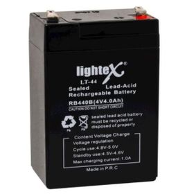 Pilmak Lightex LT-44 6V 4 Ah Bakımsız Işıldak Aküsü