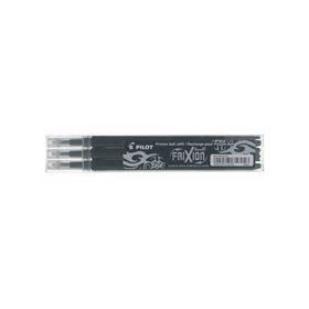Pilot BLS-FR7-B-S3 Frixıon Refil 3'lü Siyah Roller Kalem Yedeği