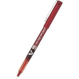 Pilot BX-V5-R Hi-Tecpoint İğne Uç 0.5 mm Kırmızı Roller Kalem