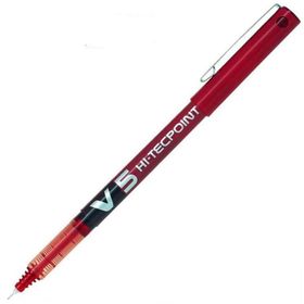 Pilot BX-V5-R Hi-Tecpoint İğne Uç 0.5 mm Kırmızı Roller Kalem