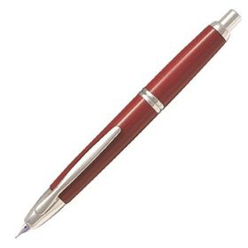 Pilot Capless Rhodium Trim Kırmızı Dolma Kalem