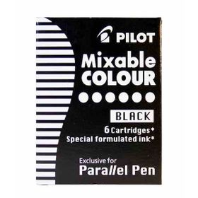 Pilot LC-P3-S6-B Siyah 6'lı Calligraphy Kalemi Refili