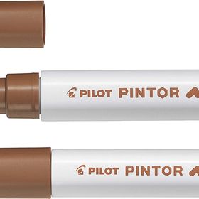 Pilot Pintor M Kahverengi Markör Kalem