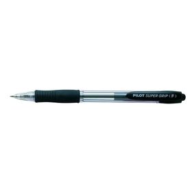 Pilot Super Grip F Siyah Tükenmez Kalem