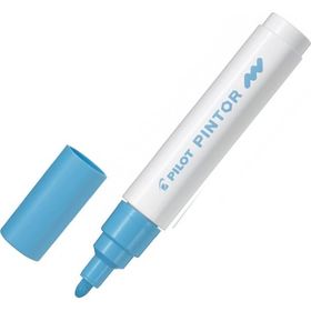 Pilot SW-PT-M-PL M Pastel Mavi Pintor Dekorasyon Kalemi
