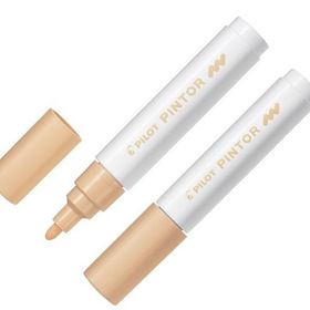Pilot SW-PT-M-PO M Pastel Turuncu Pintor Dekorasyon Kalemi