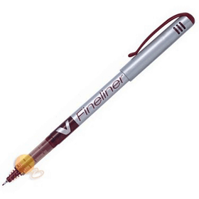 Pilot V-fıneliner 1.2 mm Kırmızı Keçe Uçlu Kalem