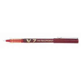 Pilot V7 0.7 mm Kırmızı İğne Uçlu Kalem