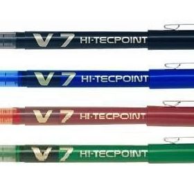 Pilot V7 Hi-Tecpoint Mavi İğne Uçlu Kalem