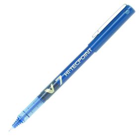 Pilot V7 Hi-Tecpoint Mavi İğne Uçlu Kalem